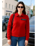Luxembourg Red Fleece Jacket WorthVee