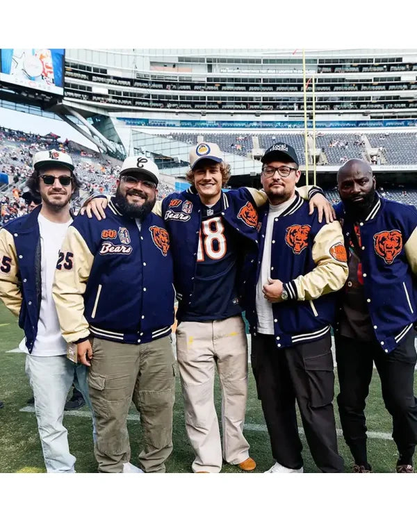 Lyrical Lemonade x Chicago Bears Letterman Varsity Jacket