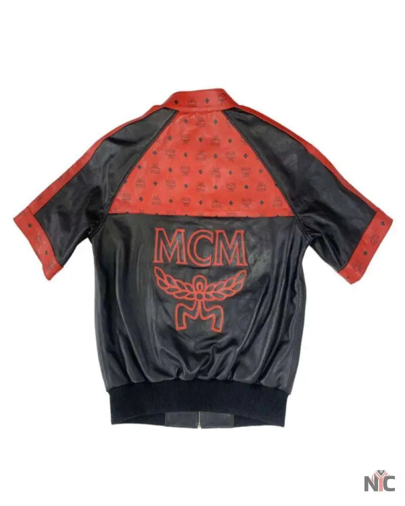 MCM Black Vintage Dapper Dan Short Suit Clanton Jacket