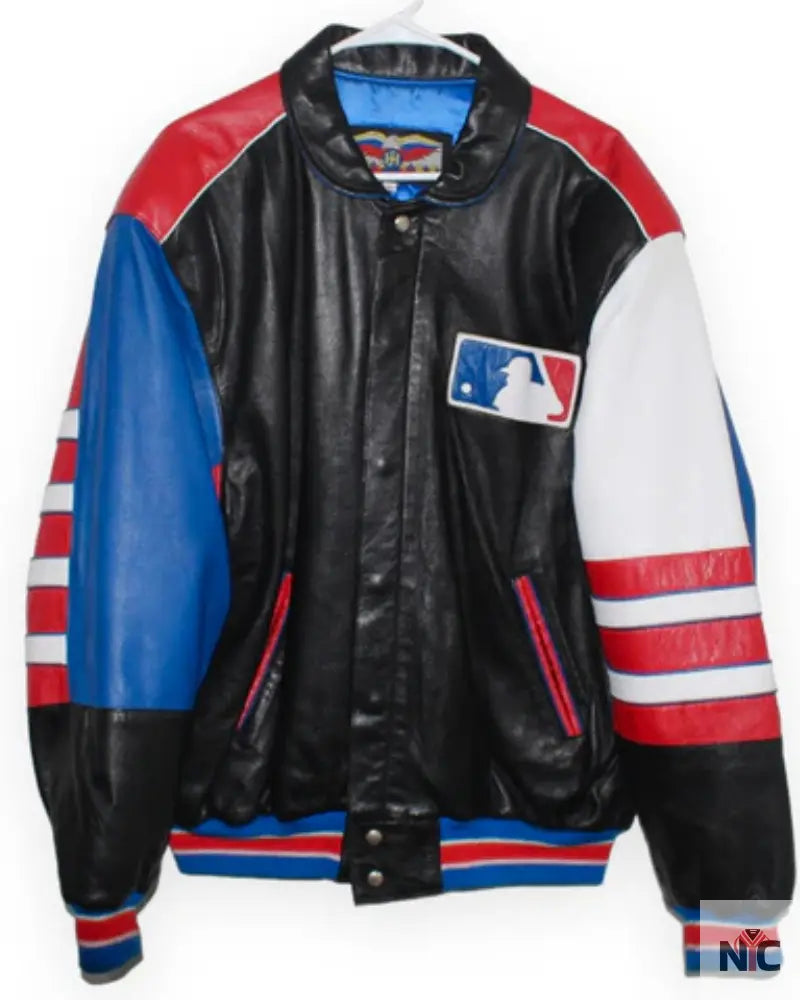 MLB Jeff Hamilton Leather Jacket Clanton Jacket