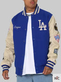 MLB Los Angeles Dodgers Varsity Bomber Jacket Clanton Jacket