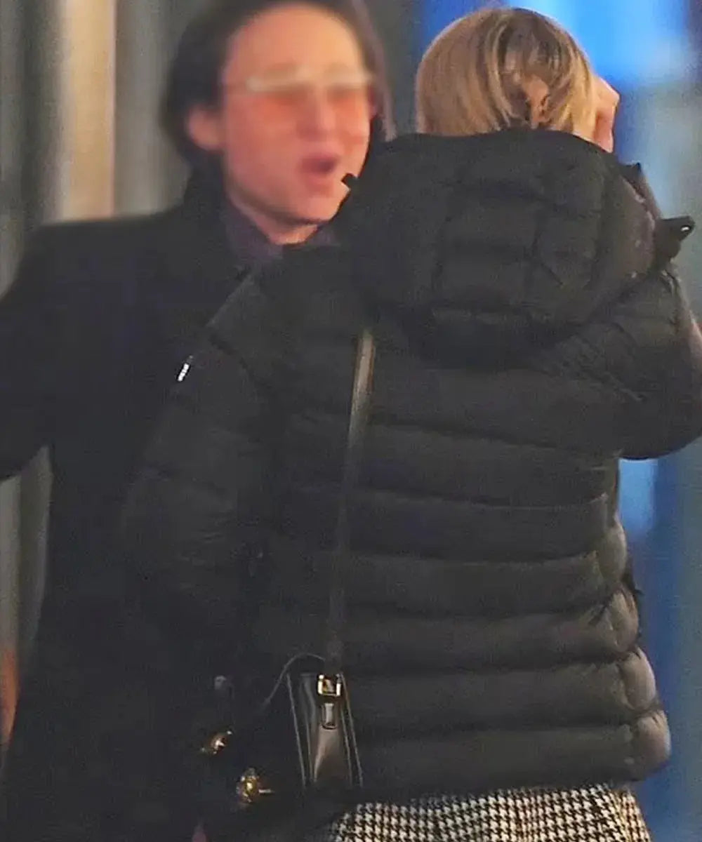 Madame Web Mary Parker Black Puffer Jacket WorthVee