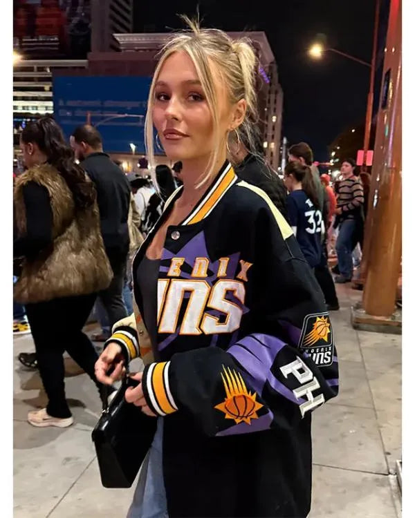 Madison Nelson Phoenix Suns Split All Over Jacket