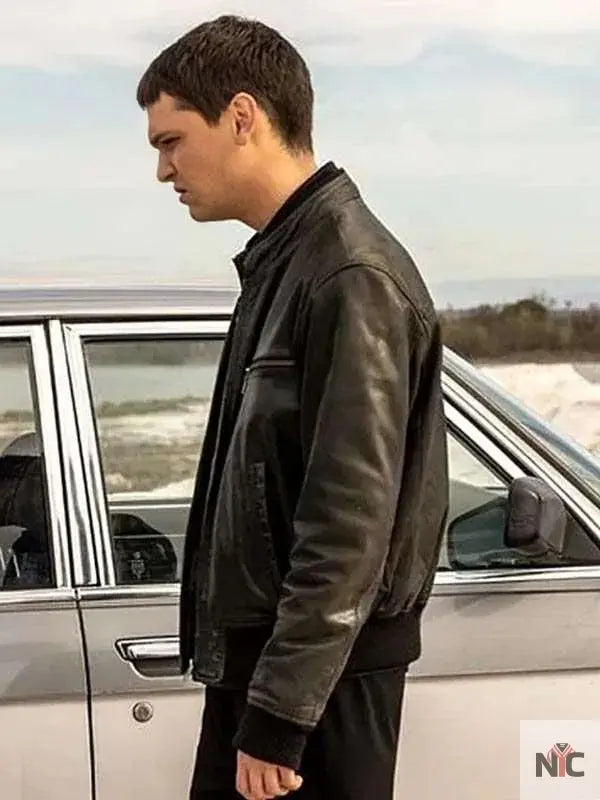 Malditos S01 Pablo Cobo Leather Jacket Clanton Jacket