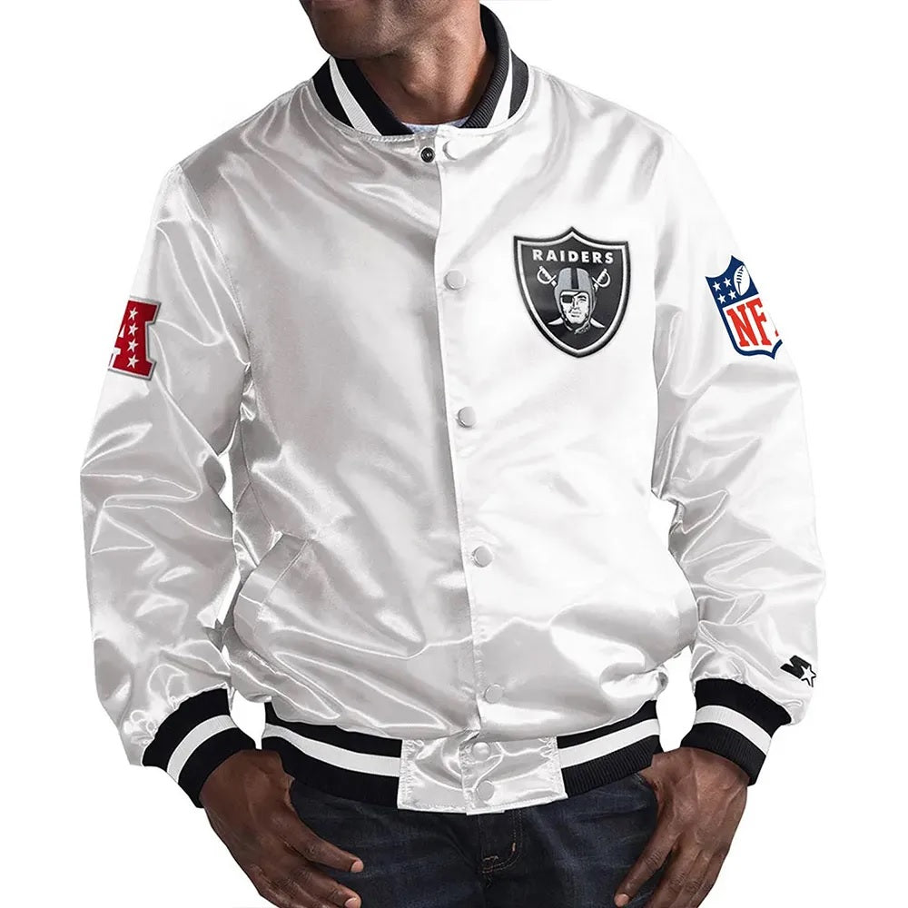 Mark Davis Las Vegas Raiders Jacket WorthVee