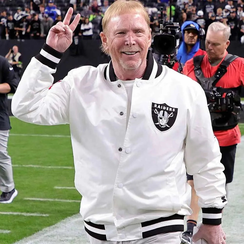 Mark Davis Las Vegas Raiders Jacket WorthVee