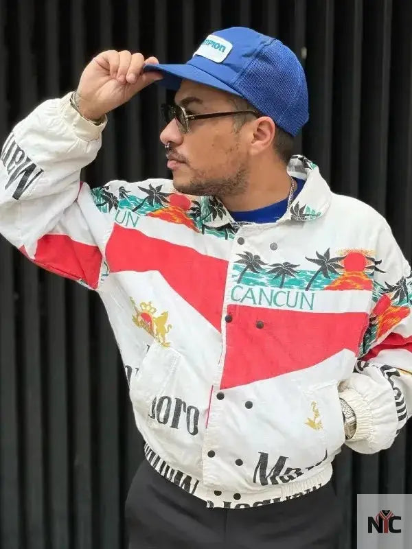 Marlboro Cancun Cotton Bomber Jacket Clanton Jacket