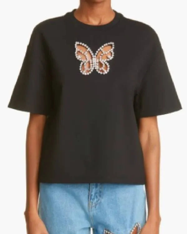 Married to Medicine Toya Bush-Harris Butterfly Cutout T-Shirt