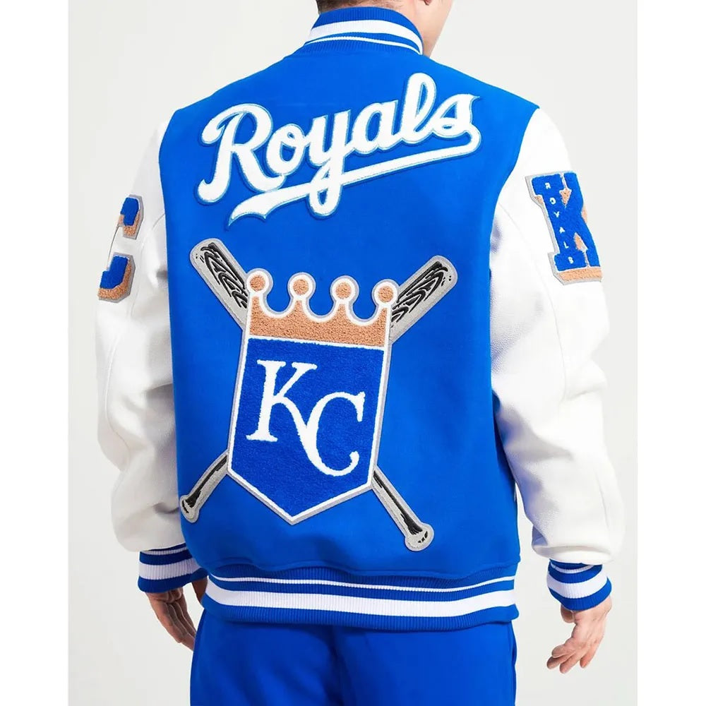 Mashup Kansas City Royals Varsity Jacket WorthVee
