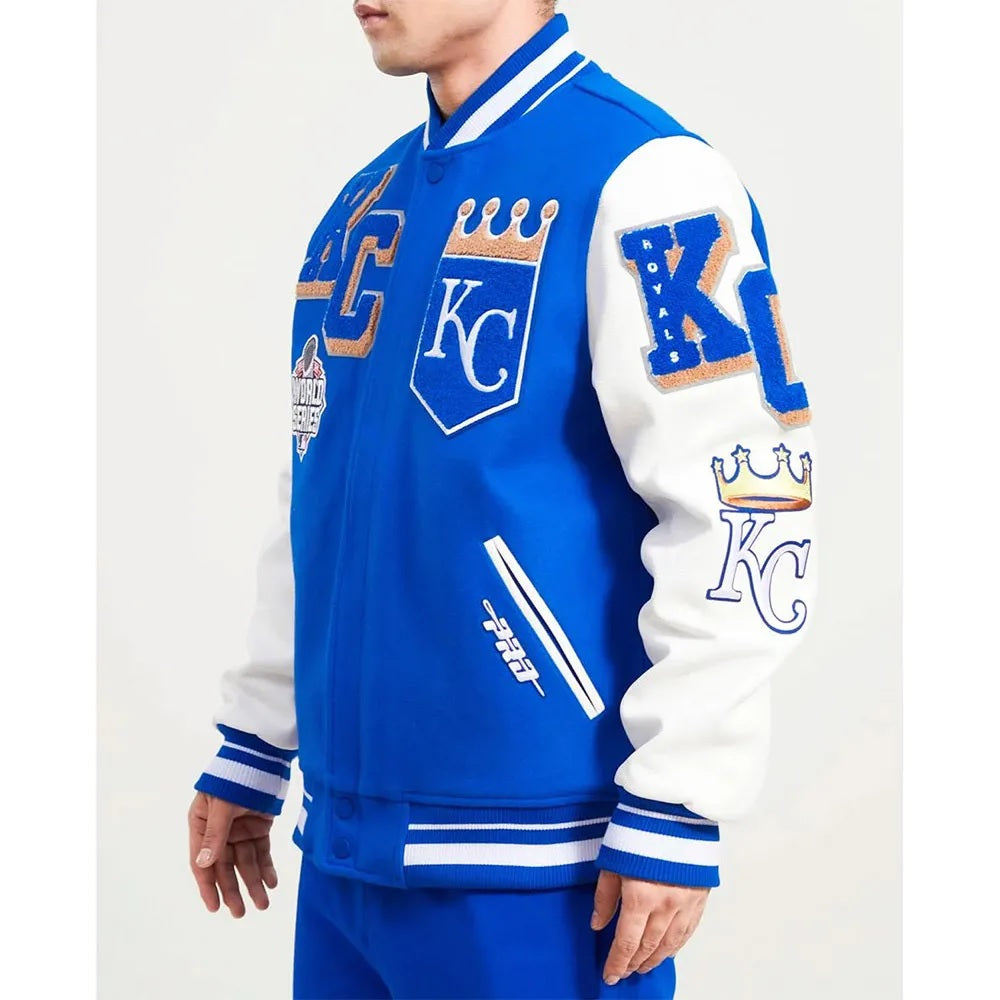 Mashup Kansas City Royals Varsity Jacket WorthVee