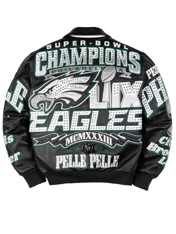 Meek Mill Eagles Leather Jacket WorthVee