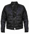 Men Black Puffer Jacket