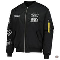 Men’s Black UFC 300 Full-Zip Bomber Jacket Clanton Jacket