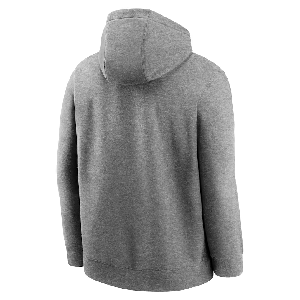 Men’s Boston Red Sox Nike Heather Charcoal 2025 Pullover Hoodie Clanton Jacket