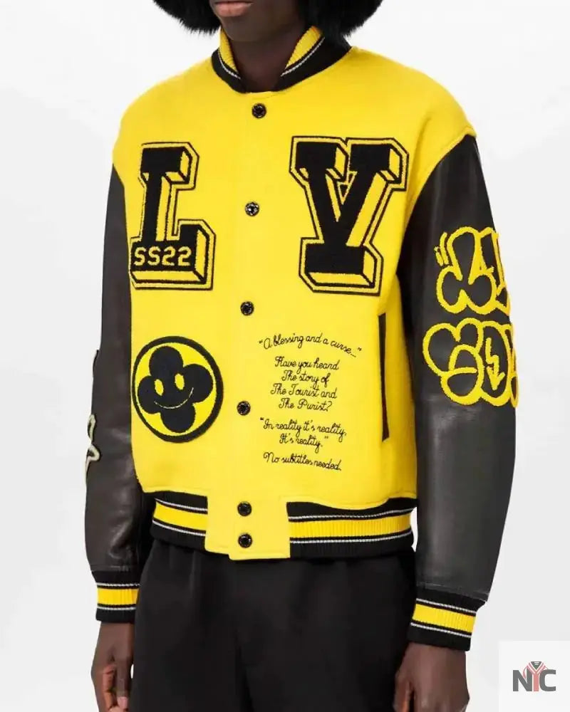 Mens Louis Vuitton Varsity Jacket Clanton Jacket