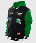 New Era Philadelphia Eagles Hoodie Jacket USA Jackets