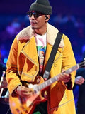 NBA All-Star Game Raphael Saadiq Yellow Jacket Clanton Jacket