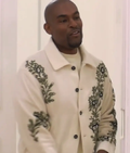 Celebs Go Dating S14 Paul C Brunson Leaf Embroidered Jacket USA Jackets