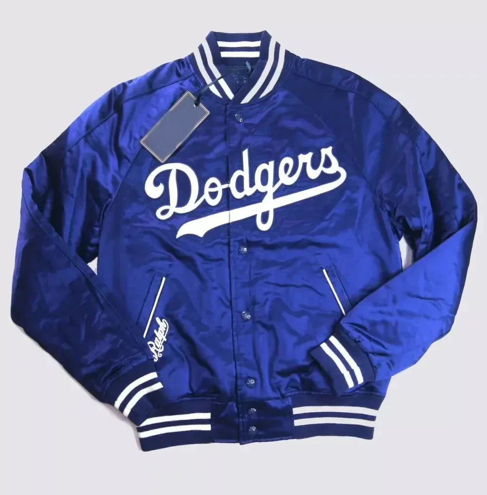 Los Angeles Dodgers Ralph Lauren Baseball Jacket Clanton Jacket