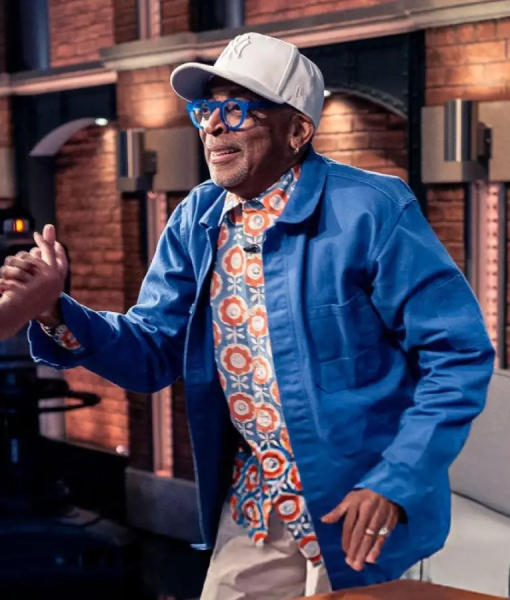 Spike Lee Late Night With Seth Meyers S12 Blue Jacket USA Jackets