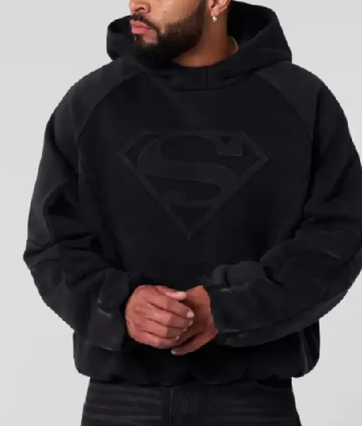 Youngla Superman Shield Hoodie USA Jackets