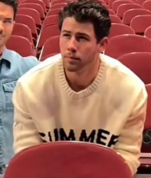 Nick Jonas Summer Land Sweater USA Jackets