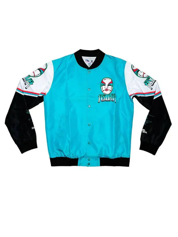 Women’s Asuka Chalk Line Varsity Jacket USA Jackets