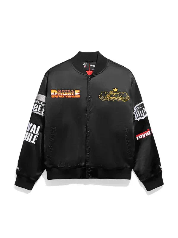 Chalk Line Black Royal Rumble Historic Logos Jacket USA Jackets