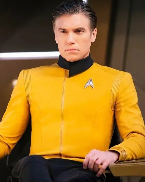 Star Trek Strange New Worlds 2022 Captain Christopher Pike Jacket USA Jackets