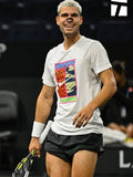 The Laver Cup 2025 Carlos Alcaraz Team Europe White T-Shirt USA Jackets