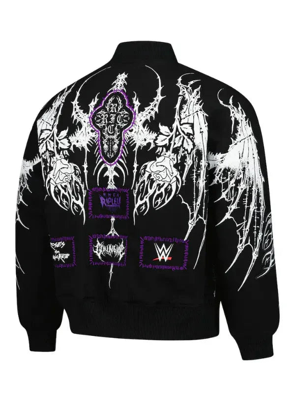 Women’s WWE Authentic X Civil Regime Black Jacket USA Jackets