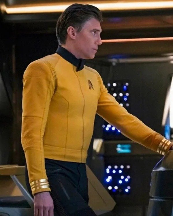 Star Trek Strange New Worlds 2022 Captain Christopher Pike Jacket USA Jackets