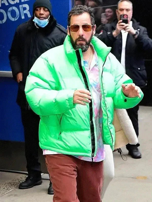 Happy Gilmore 2 Adam Sandler Green Jacket USA Jackets