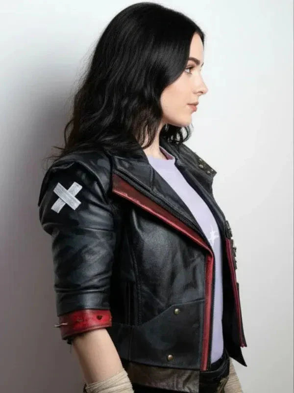 Women’s Arcane Season 2 Vi Black Leather Jacket USA Jackets