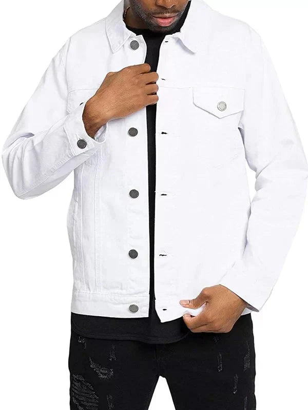 Mens World Tour Denim Jacket Clanton Jacket