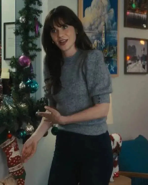 Merv 2025 Zooey Deschanel Crop Top WorthVee