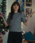 Merv 2025 Zooey Deschanel Crop Top WorthVee