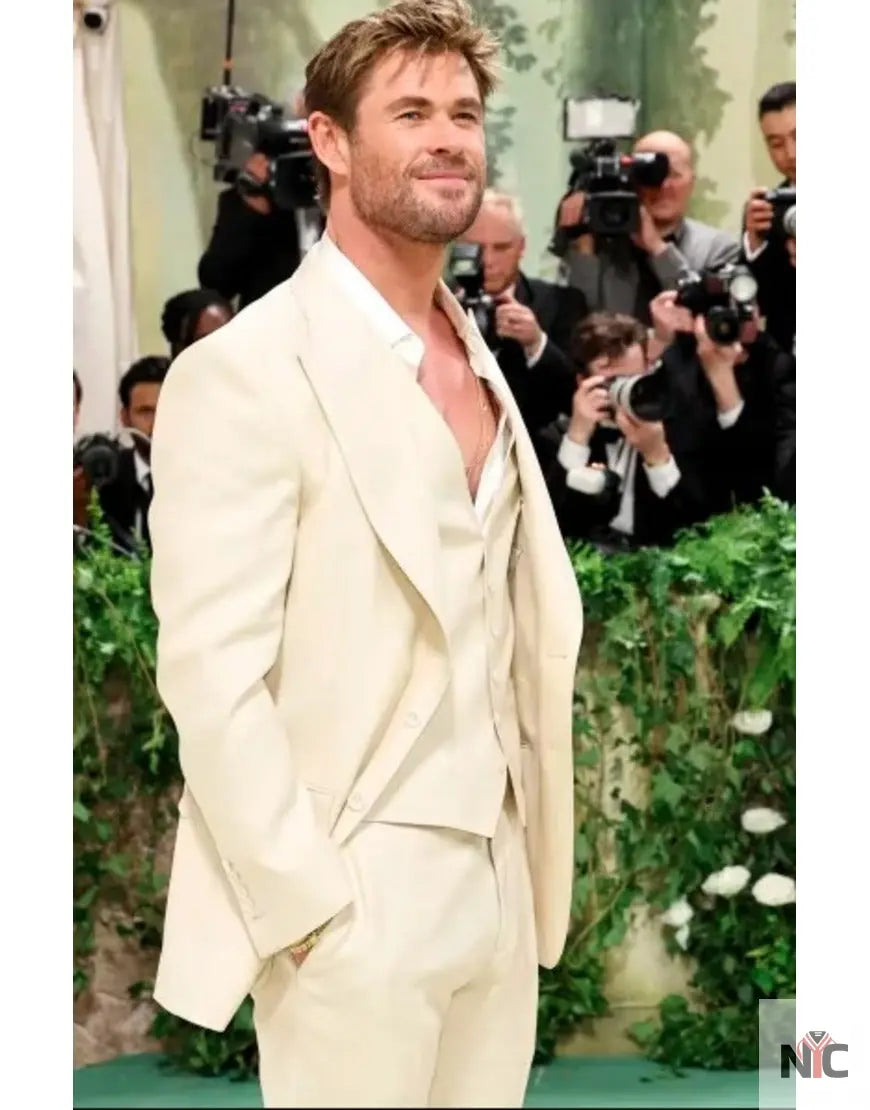 Met Gala 2024 Chris Hemsworth Suit Clanton Jacket