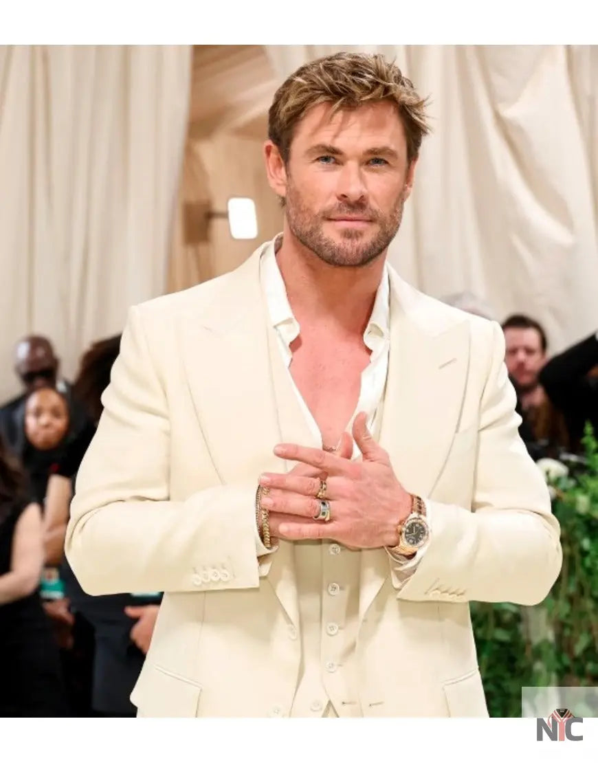 Met Gala 2024 Chris Hemsworth Suit Clanton Jacket