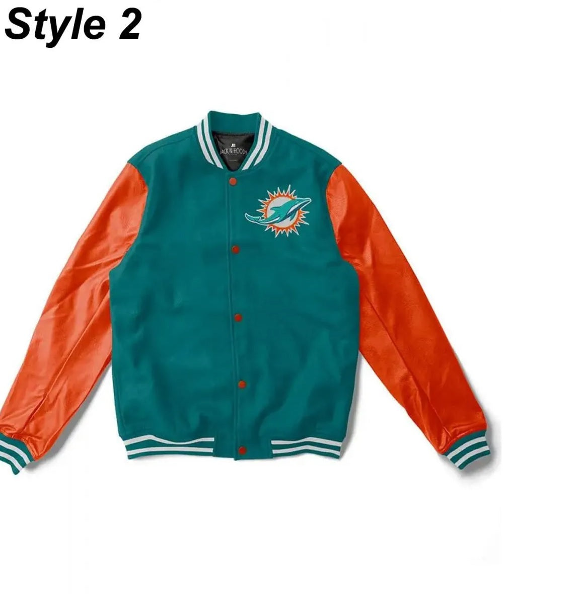 Miami Dolphins Letterman Jacket WorthVee