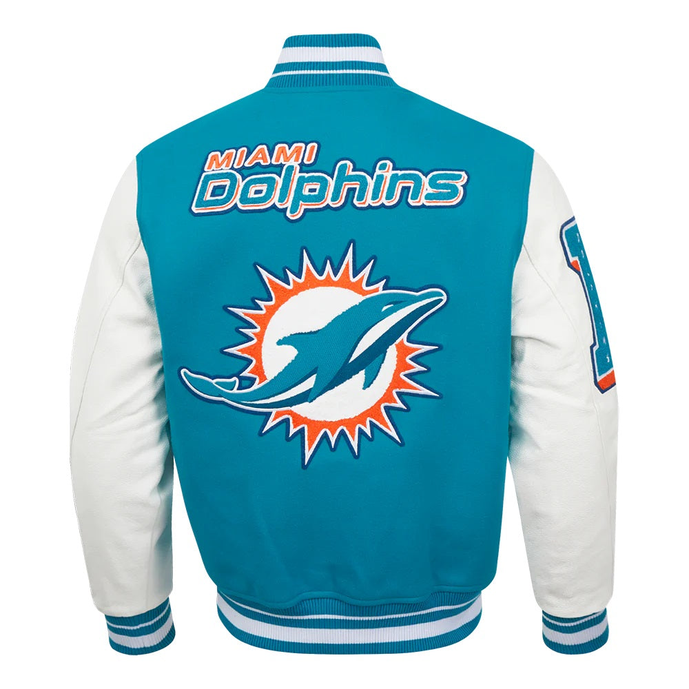 Miami Dolphins Mashup Varsity Jacket WorthVee