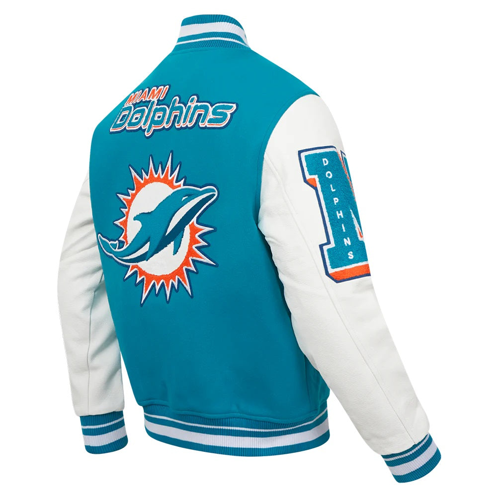 Miami Dolphins Mashup Varsity Jacket WorthVee