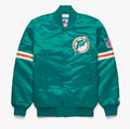 Miami Dolphins Retro Classic Rib Wool Varsity Jacket WorthVee