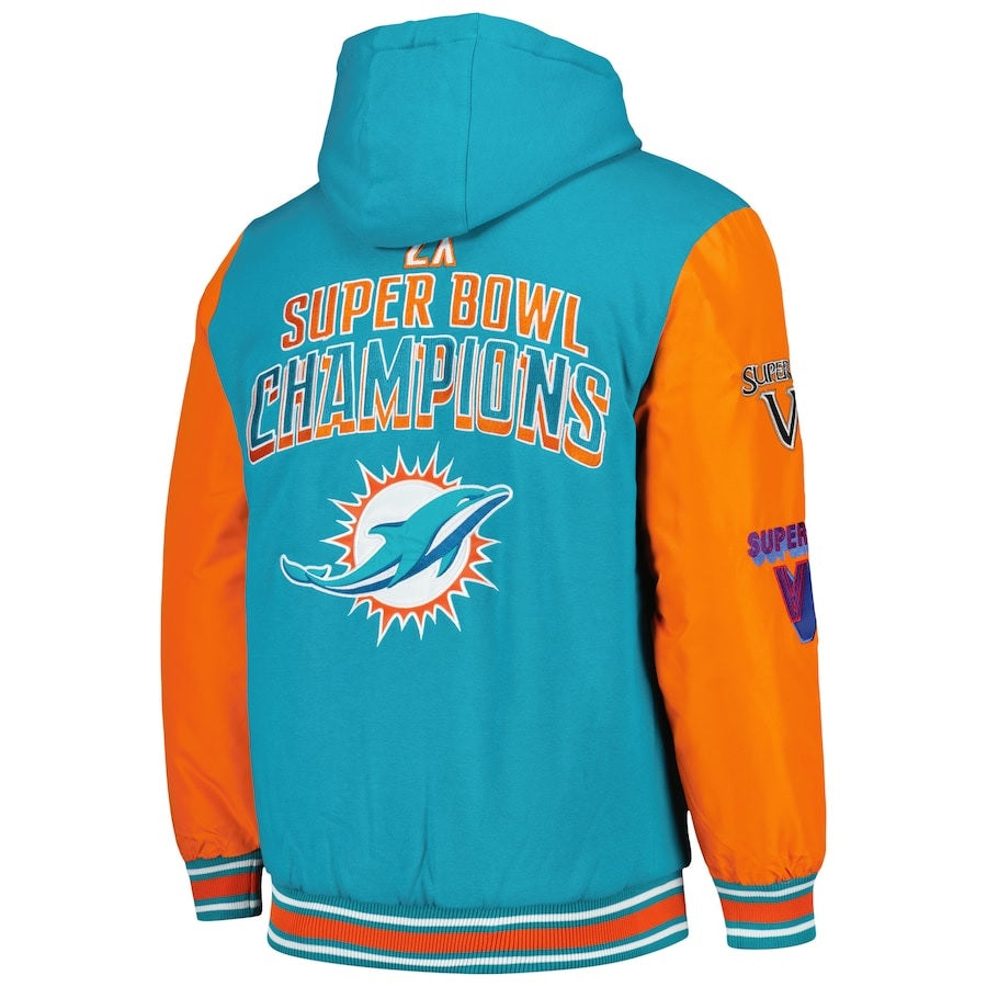 Miami Dolphins Super Bowl Champions Hoodie Jacket WorthVee