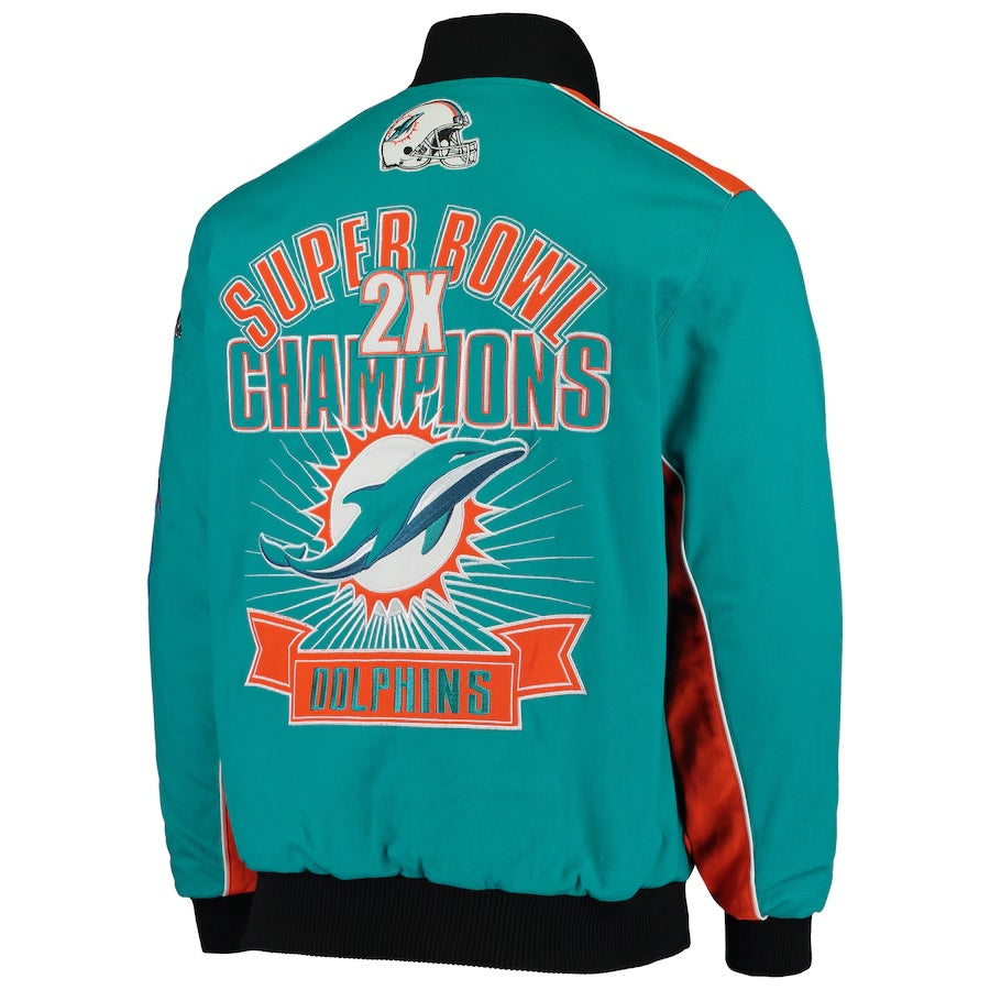 Miami Dolphins Super Bowl Champions Jacket Rackup