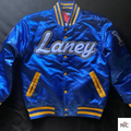 Michael Jordan Laney High School Satin Varsity Jacket Clanton Jacket