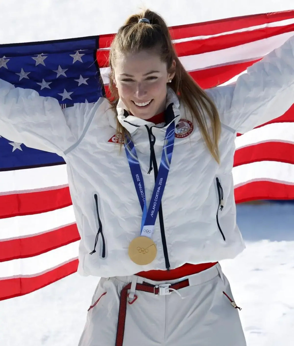 Michaela Shiffrin 2026 Milano Cortina Winter Olympics Jacket