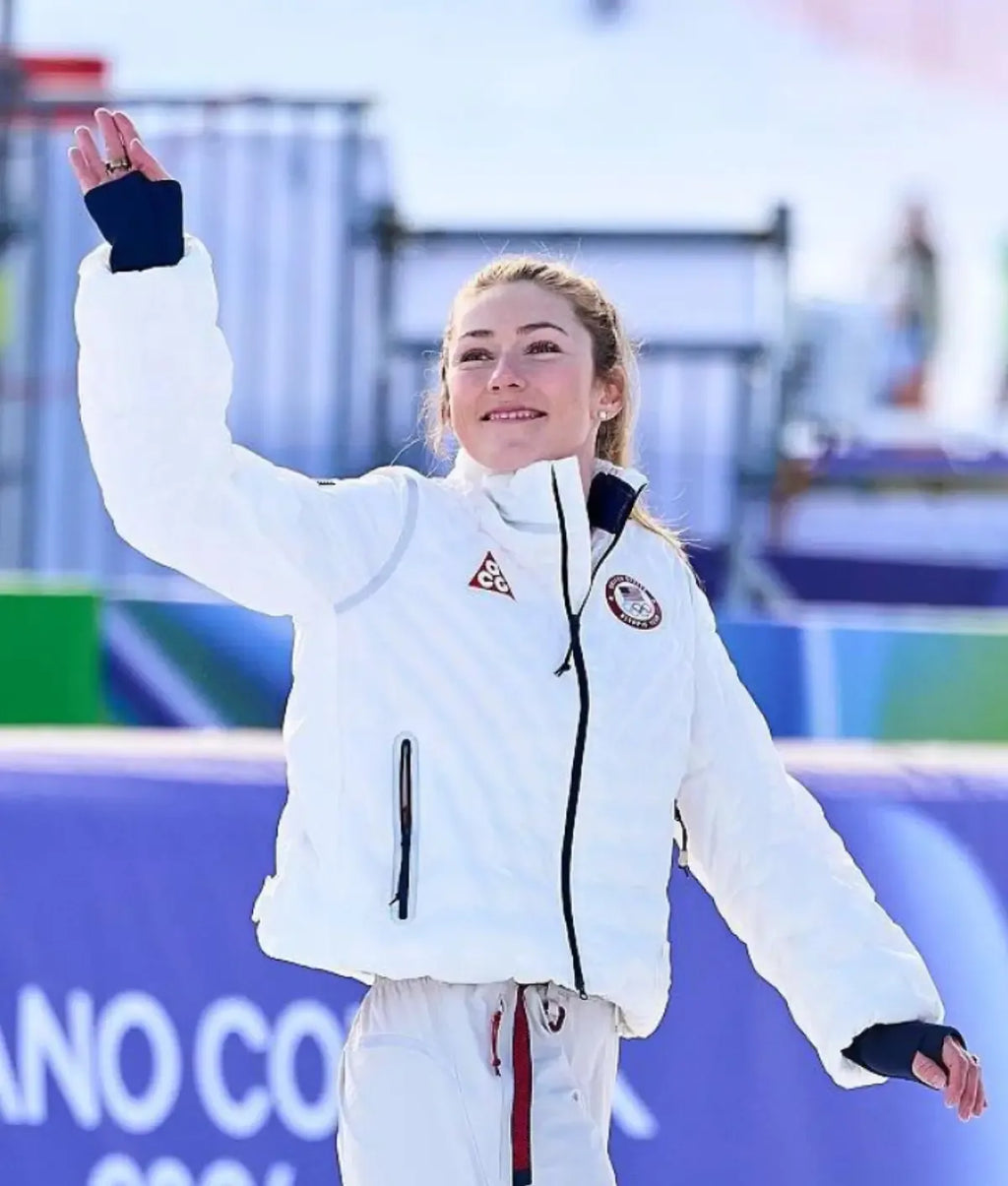 Michaela Shiffrin 2026 Milano Cortina Winter Olympics Jacket