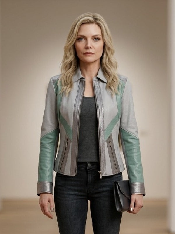 Michelle Pfeiffer Margos Got Money Troubles S01 Riding Jacket WorthVee