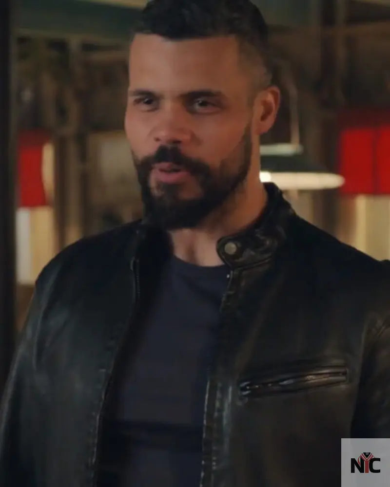 Mike Mcguire Whitstable Pearl S03 Leather Jacket Clanton Jacket